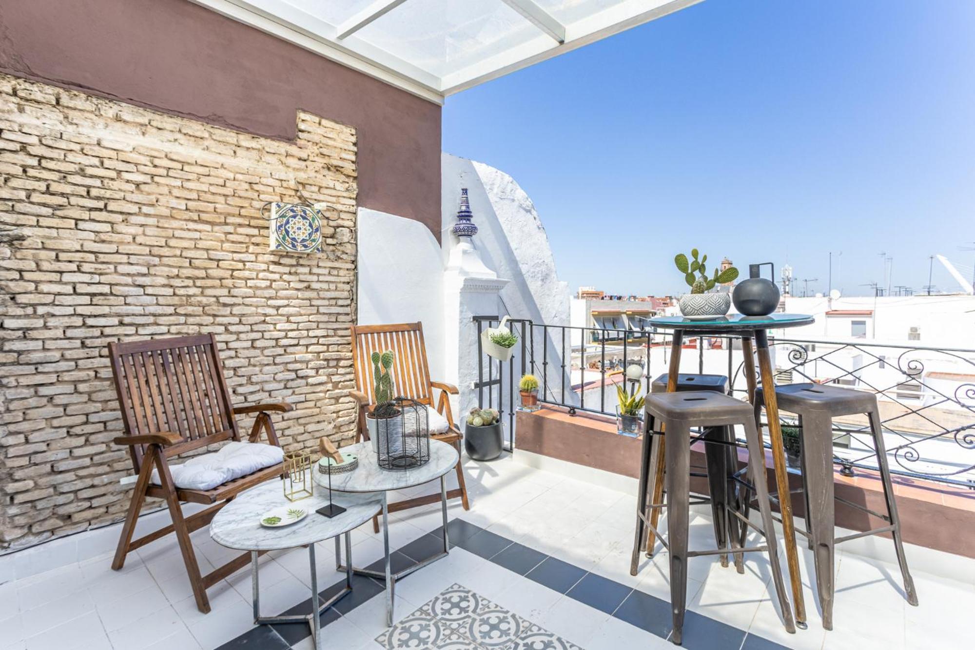 Estudio Feria Sevilla - Vacacional Sevilla Eksteriør billede
