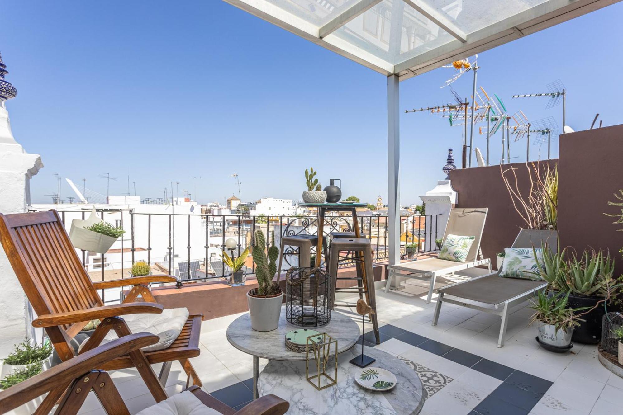 Estudio Feria Sevilla - Vacacional Sevilla Eksteriør billede